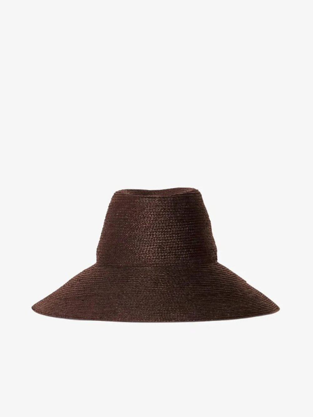 Janessa Leone Colette Straw Hat, Chocolate ,Size Large, NWT - Picture 2 of 3